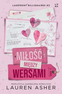 Miłość między wersami - okłakda ebooka
