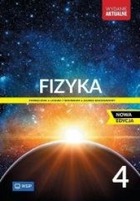 Fizyka LO 4 Podr. ZR 2025 WSIP - okładka podręcznika