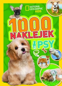 1000 naklejek. Psy. National Geographic - okładka książki