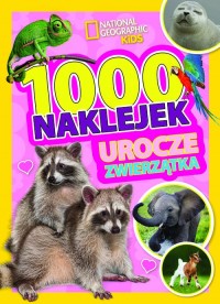 1000 naklejek. Urocze zwierzątka. - okładka książki