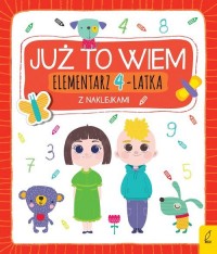 Już to wiem Elementarz 4-latka - okładka książki