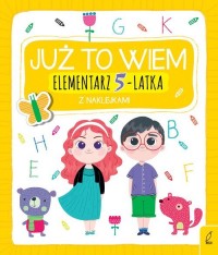 Już to wiem Elementarz 5-latka - okładka książki