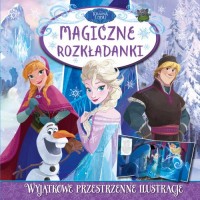 Magiczne rozkładanki. Disney Kraina - okładka książki