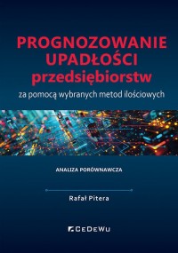Prognozowanie upadłości przedsiębiorstw - okładka książki