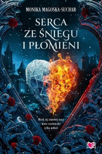 Serca ze śniegu i płomieni - okłakda ebooka