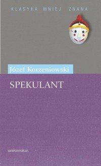 Spekulant - okłakda ebooka