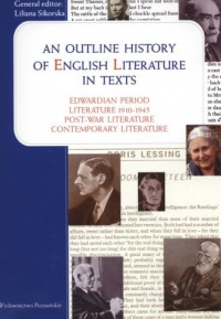 An outline history of english literature - okładka książki