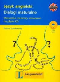 Dialogi maturalne. Język angielski. - okładka podręcznika