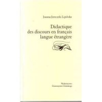 Didactique des discours en français - okładka podręcznika
