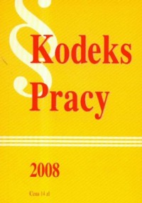 Kodeks Pracy 2008 - okładka książki