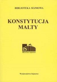 Konstytucja Malty. Seria: Biblioteka - okładka książki