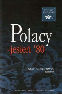 Polacy - jesień 80 - okładka książki