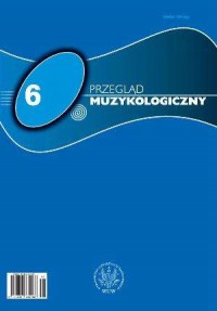 Przegląd muzykologiczny nr 6/2006 - okładka książki