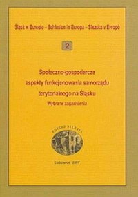 Śląsk w Europie 2. Społeczno-gospodarcze - okładka książki