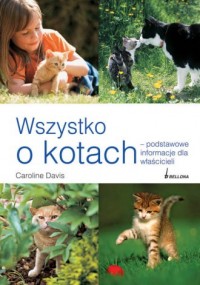 Wszystko o kotach - okładka książki