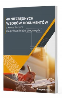 40 niezbędnych wzorów dokumentów - okładka książki