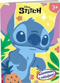 Disney Stich. Kolorowanka z naklejkami - okładka książki