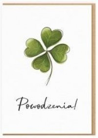 Karnet Powodzenia - Koniczyna - zdjęcie produktu