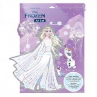 Kolorowanka z naklejkami Frozen - okładka książki