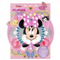 Kolorowanka z naklejkami Minnie - okładka książki