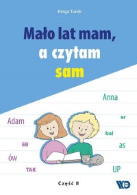 Mało lat mam a czytam sam Część - okładka podręcznika
