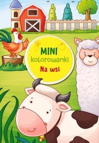Mini kolorowanki Na wsi - okładka książki