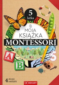 Moja książka Montessori 5-latka - okładka podręcznika