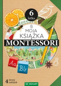 Moja książka Montessori 6-latka - okładka podręcznika