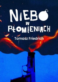 Niebo w płomieniach - okładka książki