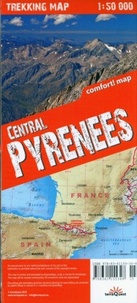 Pireneje Środkowe (Central Pyrenees) - okładka książki
