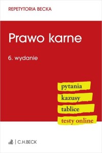 Prawo karne. Pytania. Kazusy. Tablice. - okładka książki