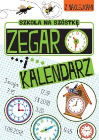 Szkoła na szóstkę Zegar i kalendarz - okładka podręcznika