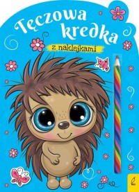 Tęczowa kredka Jeż - okładka książki