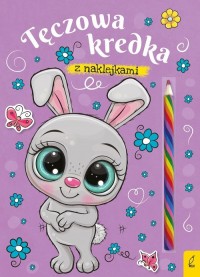 Tęczowa kredka Królik - okładka książki
