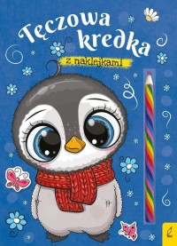 Tęczowa kredka Pingwin - okładka książki
