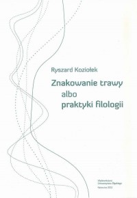 Znakowanie trawy albo praktyki - okłakda ebooka