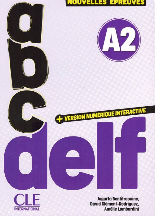 ABC DELF A2 tout public + wersja - okładka podręcznika