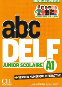 ABC DELF junior scolaire A1 + wersja - okładka podręcznika