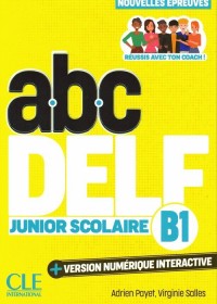 ABC DELF junior scolaire B1 + wersja - okładka podręcznika