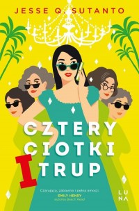Cztery ciotki i trup - okłakda ebooka