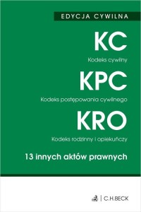 Edycja cywilna Kodeks cywilny Kodeks - okładka książki