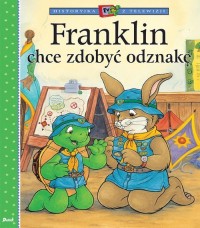 Franklin chce zdobyć odznakę - okładka książki