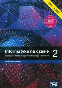 Informatyka na czasie 2 Podręcznik - okładka podręcznika