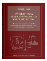 Interpretacja przepisów prawnych - okładka książki
