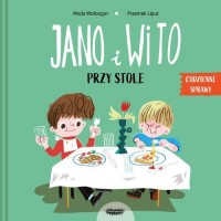 Jano i Wito Przy stole - okładka książki