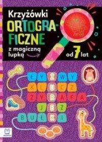Krzyżówki ortograficzne z magiczną - okładka książki