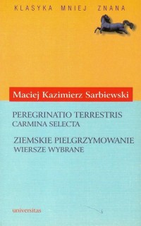 Peregrinatio terrestris. Carmina - okłakda ebooka