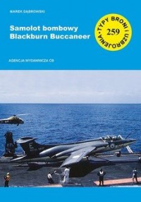 Samolot bombowy Blackburn Buccaneer - okładka książki