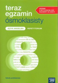 Teraz egzamin ósmoklasisty Język - okładka podręcznika