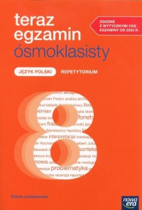 Teraz egzamin ósmoklasisty Język - okładka podręcznika